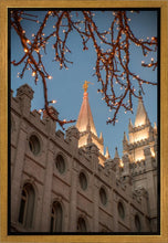 Load image into Gallery viewer, Salt Lake City Temple He Giveth Light Gallery Wrap
