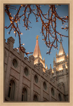 Load image into Gallery viewer, Salt Lake City Temple He Giveth Light Gallery Wrap
