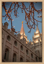 Load image into Gallery viewer, Salt Lake City Temple He Giveth Light Gallery Wrap
