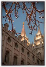 Load image into Gallery viewer, Salt Lake City Temple He Giveth Light Gallery Wrap

