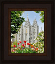 Load image into Gallery viewer, Salt Lake City Temple June - God Is the Gardener

