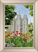 Load image into Gallery viewer, Salt Lake City Temple June - God Is the Gardener
