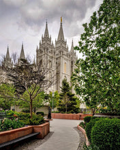 Load image into Gallery viewer, Salt Lake City Temple Pathway To Glory Gallery Wrap
