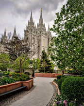 Load image into Gallery viewer, Salt Lake City Temple Pathway To Glory Gallery Wrap
