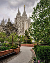 Load image into Gallery viewer, Salt Lake City Temple Pathway To Glory Gallery Wrap
