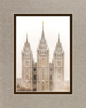 Load image into Gallery viewer, Salt Lake City Temple Quiet Misty Morning
