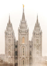 Load image into Gallery viewer, Salt Lake City Temple Quiet Misty Morning
