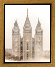 Load image into Gallery viewer, Salt Lake City Temple Quiet Misty Morning Gallery Wrap
