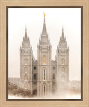 Load image into Gallery viewer, Salt Lake City Temple Quiet Misty Morning Gallery Wrap
