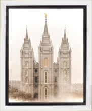 Load image into Gallery viewer, Salt Lake City Temple Quiet Misty Morning Gallery Wrap
