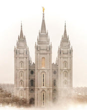 Load image into Gallery viewer, Salt Lake City Temple Quiet Misty Morning Gallery Wrap

