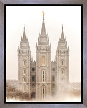 Load image into Gallery viewer, Salt Lake City Temple Quiet Misty Morning Gallery Wrap
