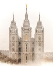 Load image into Gallery viewer, Salt Lake City Temple Quiet Misty Morning
