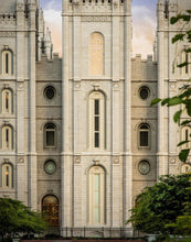 Load image into Gallery viewer, Salt Lake City Temple The Morning Breaks Gallery Wrap

