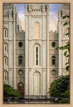 Load image into Gallery viewer, Salt Lake City Temple The Morning Breaks Gallery Wrap
