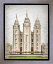 Load image into Gallery viewer, Salt Lake City Temple The Spirit Of God Gallery Wrap
