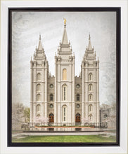 Load image into Gallery viewer, Salt Lake City Temple The Spirit Of God Gallery Wrap
