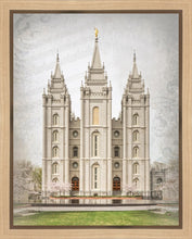 Load image into Gallery viewer, Salt Lake City Temple The Spirit Of God Gallery Wrap
