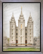 Load image into Gallery viewer, Salt Lake City Temple The Spirit Of God Gallery Wrap
