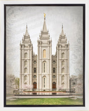 Load image into Gallery viewer, Salt Lake City Temple The Spirit Of God Gallery Wrap
