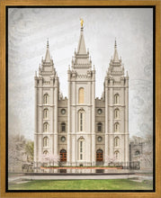 Load image into Gallery viewer, Salt Lake City Temple The Spirit Of God Gallery Wrap
