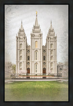 Load image into Gallery viewer, Salt Lake City Temple The Spirit Of God Gallery Wrap
