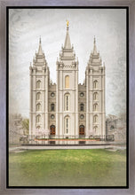 Load image into Gallery viewer, Salt Lake City Temple The Spirit Of God Gallery Wrap
