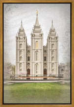 Load image into Gallery viewer, Salt Lake City Temple The Spirit Of God Gallery Wrap
