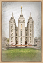 Load image into Gallery viewer, Salt Lake City Temple The Spirit Of God Gallery Wrap
