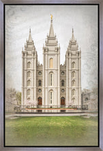 Load image into Gallery viewer, Salt Lake City Temple The Spirit Of God Gallery Wrap
