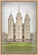Load image into Gallery viewer, Salt Lake City Temple The Spirit Of God Gallery Wrap
