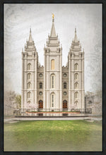 Load image into Gallery viewer, Salt Lake City Temple The Spirit Of God Gallery Wrap
