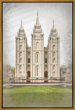 Load image into Gallery viewer, Salt Lake City Temple The Spirit Of God Gallery Wrap
