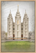 Load image into Gallery viewer, Salt Lake City Temple The Spirit Of God Gallery Wrap

