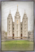 Load image into Gallery viewer, Salt Lake City Temple The Spirit Of God Gallery Wrap
