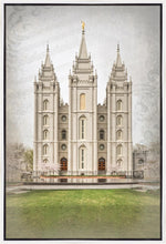Load image into Gallery viewer, Salt Lake City Temple The Spirit Of God Gallery Wrap
