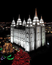 Load image into Gallery viewer, Salt Lake City Temple Wondrous Perspective Gallery Wrap
