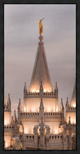 Load image into Gallery viewer, Salt Lake City Temple Rising Ramparts Vertical Gallery Wrap
