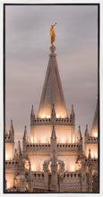 Load image into Gallery viewer, Salt Lake City Temple Rising Ramparts Vertical Gallery Wrap

