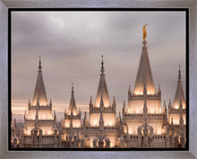 Load image into Gallery viewer, Salt Lake City Temple Rising Ramparts Gallery Wrap
