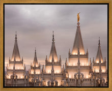 Load image into Gallery viewer, Salt Lake City Temple Rising Ramparts Gallery Wrap
