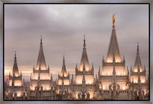 Load image into Gallery viewer, Salt Lake City Temple Rising Ramparts Gallery Wrap
