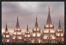 Load image into Gallery viewer, Salt Lake City Temple Rising Ramparts Gallery Wrap
