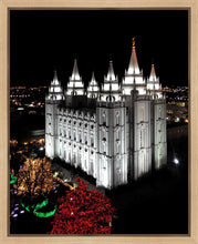 Load image into Gallery viewer, Salt Lake City Temple Wondrous Perspective Gallery Wrap
