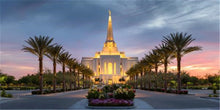 Load image into Gallery viewer, Gilbert Temple Transcending Glory Gallery Wrap
