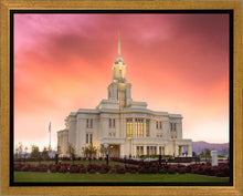 Load image into Gallery viewer, Payson Temple Glory in Stages Gallery Wrap
