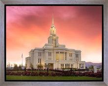 Load image into Gallery viewer, Payson Temple Glory in Stages Gallery Wrap
