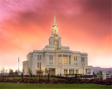 Load image into Gallery viewer, Payson Temple Glory in Stages Gallery Wrap

