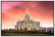 Load image into Gallery viewer, Payson Temple Glory in Stages Gallery Wrap
