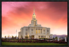 Load image into Gallery viewer, Payson Temple Glory in Stages Gallery Wrap
